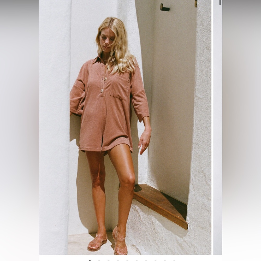 Milena Playsuit - Biscotti NWT